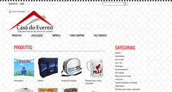 Desktop Screenshot of casadoevento.com.br